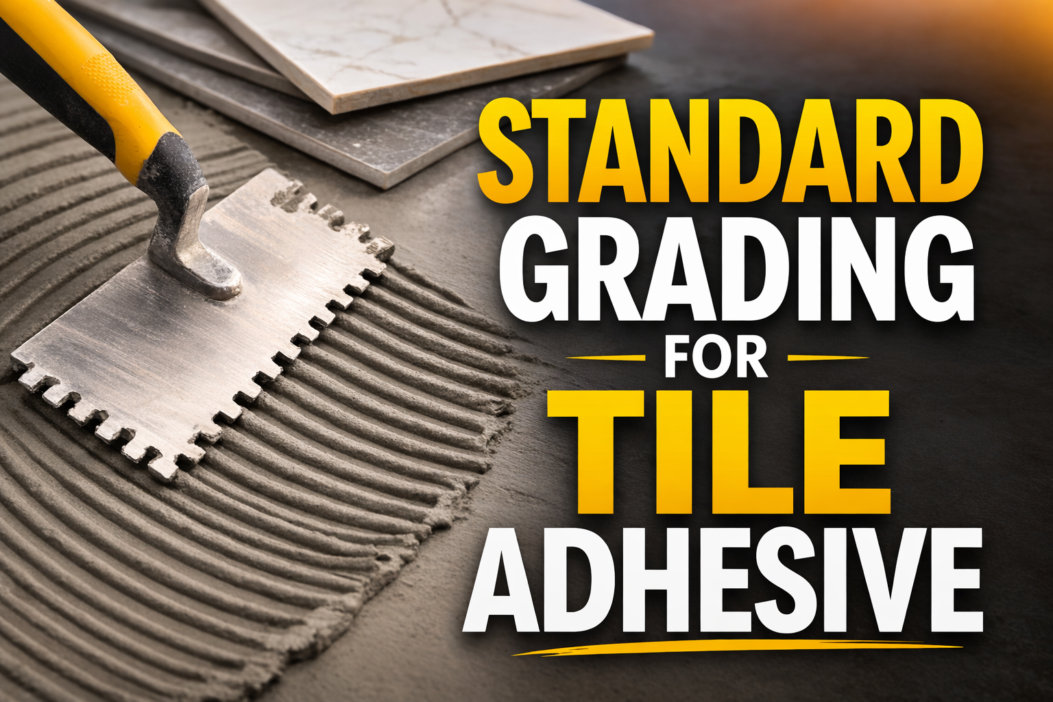 Tile Adhesive