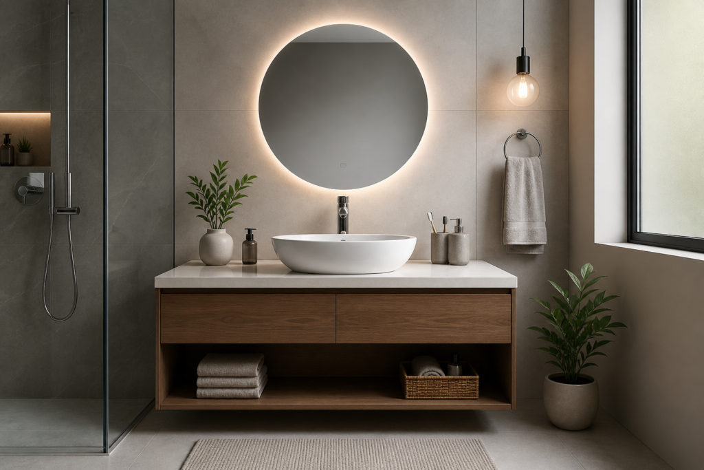 perfect wash basin height